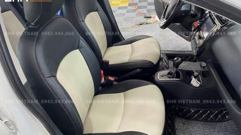 Bọc ghế da công nghiệp ô tô Mitsubishi Mirage: Cao cấp, Form mẫu chuẩn, mẫu mới nhất